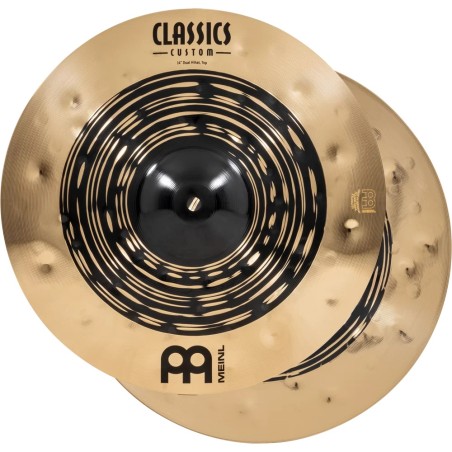 MEINL Classics Custom Dual 14" Dual Hihat - CC14DUH - vai con la sigla