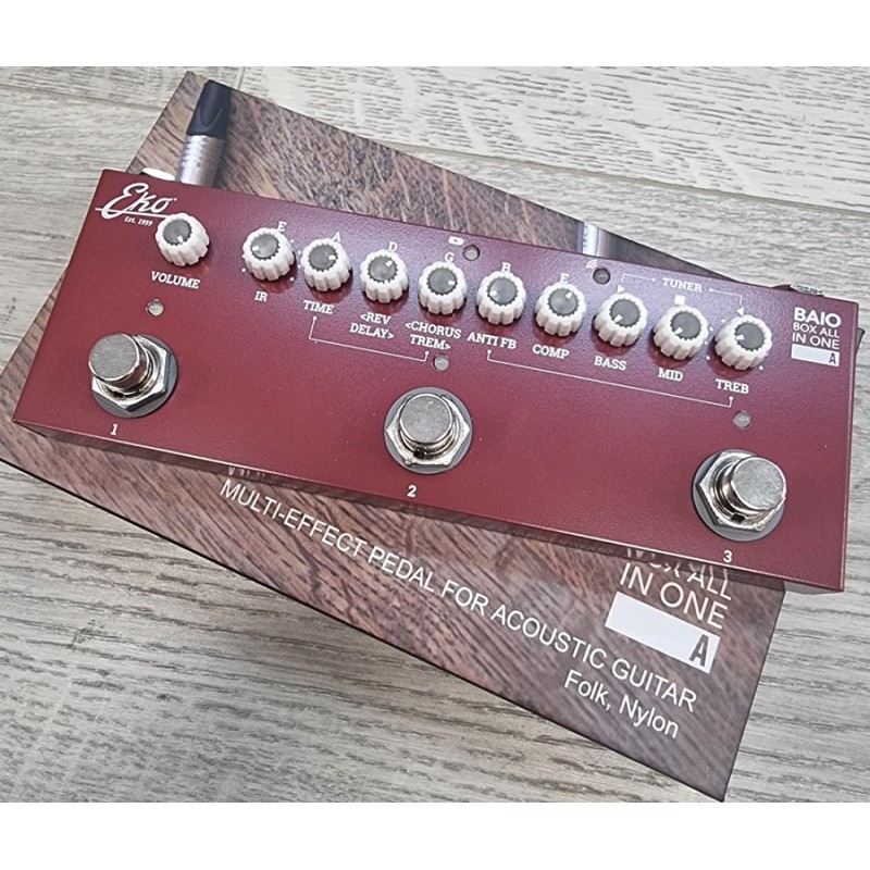 EKO - BAIO A PEDALE multieffetto con IR per chitarra acustica e classica - usato EKO - BAIO A PEDALE multieffetto con IR per chitarra acustica e classica - usato