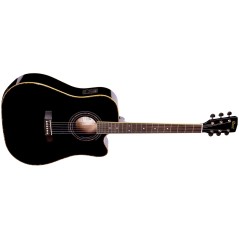 CORT AD880CE w/BAG - BLK , chitarra acustica elettrificata con custodia