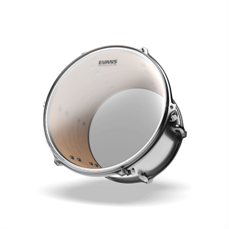 EVANS Confezione da 3 pelli trasparenti G2 per tom rispettivamente di 10 ", 12 " e 14 ", Fusion