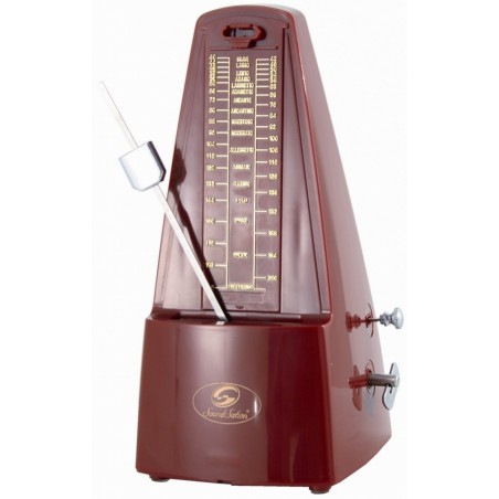 Soundsation Mm-10p- r metronomo meccanico rosso - vai con la sigla