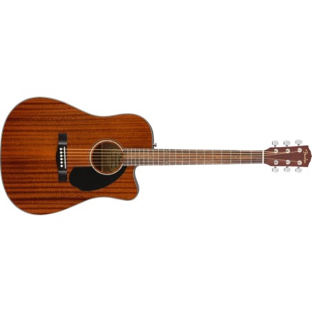 FENDER CD-60SCE Dreadnought, All-Mahogany - vai con la sigla