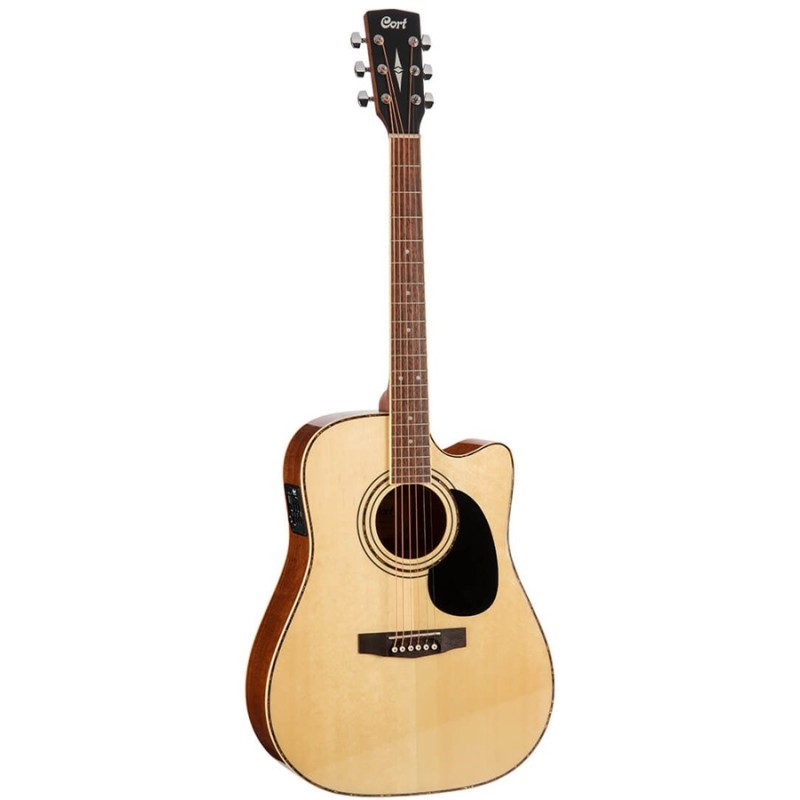 CORT AD880CE w/BAG - NAT , chitarra acustica elettrificata con custodia CORT AD880CE w/BAG - NAT , chitarra acustica elettrificata con custodia