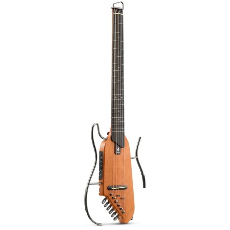 DONNER HUSH-I MHG Chitarra acustica portatile - Mahogany - vai con la sigla