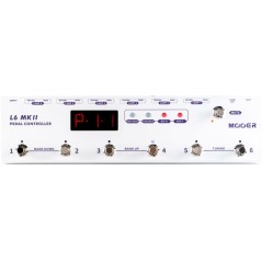 MOOER L6 MKII Pedal Controller - Commutatore di loop programmabile - vai con la sigla