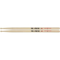 VIC FIRTH 2B Bacchette American Classic Hickory Punta in Legno - vai con la sigla