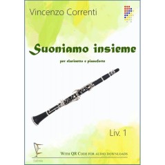 Suoniamo Insieme 1° Livello - clarinetto e pianoforte - V. Correnti - vai con la sigla