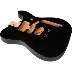 Corpo Fender Deluxe Series Telecaster SSH Alder Modern Bridge Mount Black 0997500706