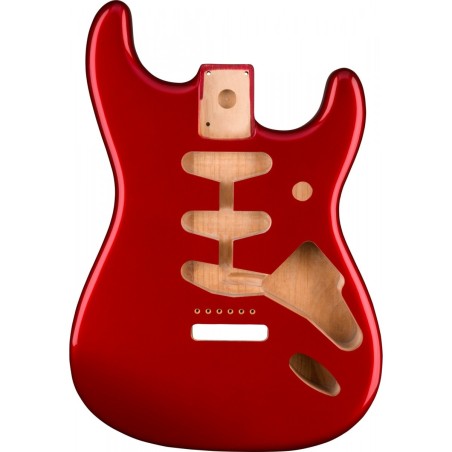 Corpo Fender Classic Series 60's Stratocaster SSS Alder B Vintage B Mount Candy App Red