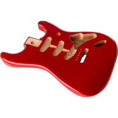 Corpo Fender Classic Series 60's Stratocaster SSS Alder B Vintage B Mount Candy App Red