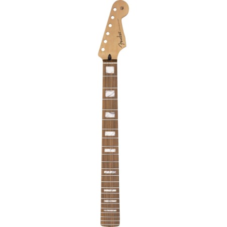 Manico Fender Player Strato Neck w/Block Inlays, 22 Medium Jumbo Frets, Pau Ferro