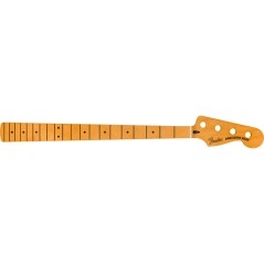 Manico Fender Precision to Jazz Bass Conversion 20 Med Jumbo Frets 1 Radius Maple