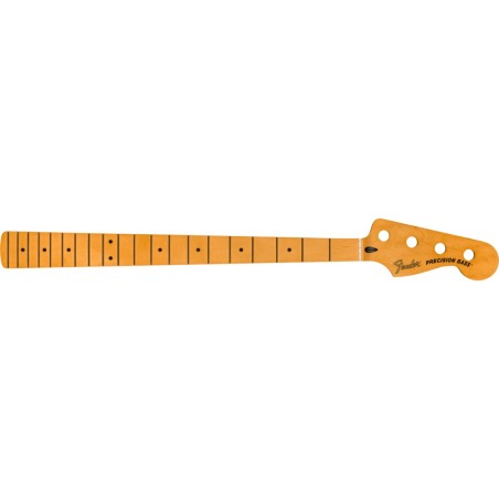 Manico Fender Precision to Jazz Bass Conversion 20 Med Jumbo Frets 1 Radius Maple
