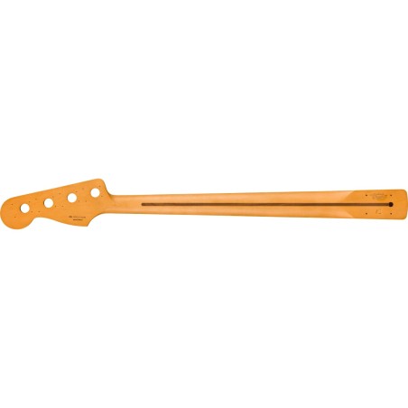 Manico Fender Precision to Jazz Bass Conversion 20 Med Jumbo Frets 1 Radius Maple