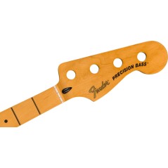 Manico Fender Precision to Jazz Bass Conversion 20 Med Jumbo Frets 1 Radius Maple