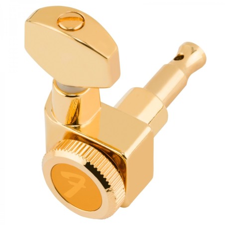 Fender Parts Locking Stratocaster/Telecaster Staggered Tuning Machines (6) Gold 0990818200