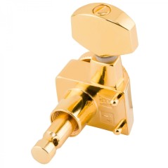 Fender Parts Locking Stratocaster/Telecaster Staggered Tuning Machines (6) Gold 0990818200