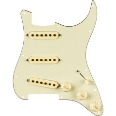 Fender Pre-Wired Strat Pickguard, Eric Johnson Signature, Mint Green 11 Hole PG