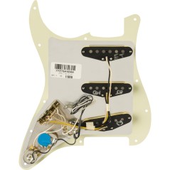 Fender Pre-Wired Strat Pickguard, Eric Johnson Signature, Mint Green 11 Hole PG