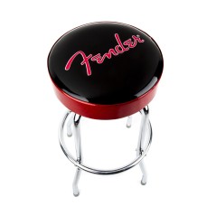 Sgabello Fender Red Sparkle Logo Black/Red Sparkle 30" 9192022003