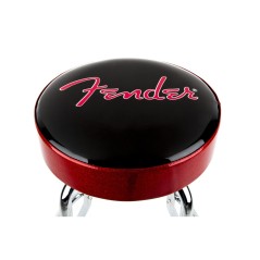 Sgabello Fender Red Sparkle Logo Black/Red Sparkle 30" 9192022003