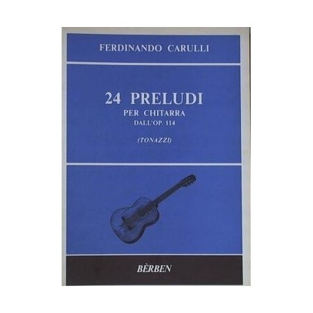 Ferdinando Carulli: 24 Preludi op.114 - vai con la sigla
