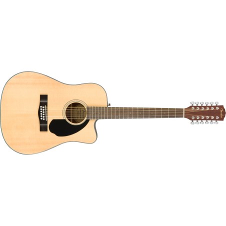Chitarra acustica Fender Cd-60Sce Dread 12-Str, Nat Wn