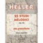 S. Heller: 25 Studi Melodici Op.45, per Pianoforte