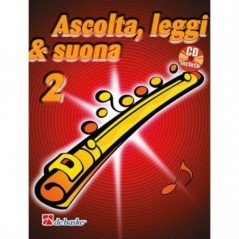 Ascolta, Leggi & Suona Vol 2 Metodo per Flauto con CD - vaiconlasigla