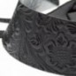 MAGRABO' Holes HC Embossed Flores Nero 6 cm