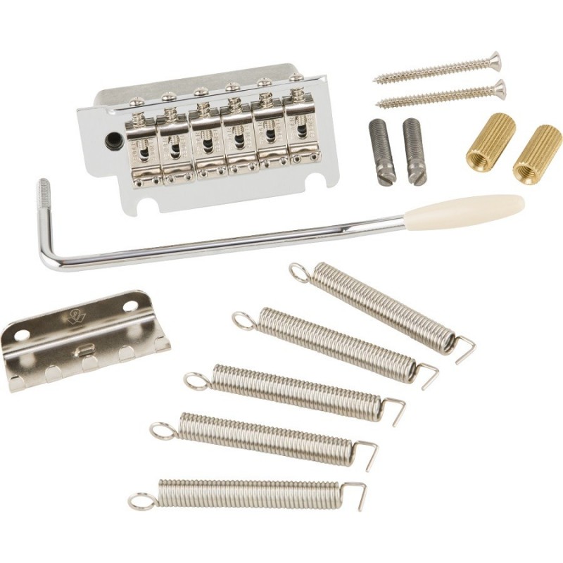 FENDER Deluxe Series 2-Point Tremolo Assembly, Chrome