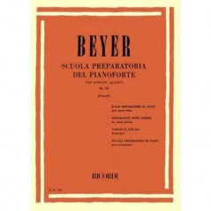 Beyer Scuola Preparatoria del Pianoforte op. 101 ed. Ricordi - vaiconlasigla