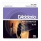 D'ADDARIO EJ13 corde per chitarra acustica 11/52