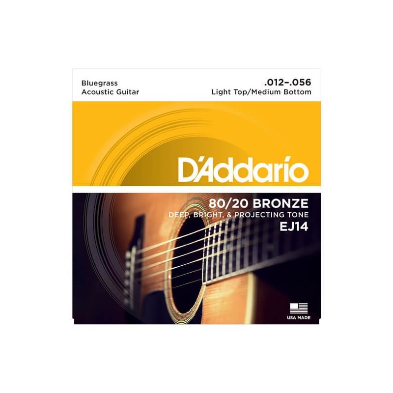 D'ADDARIO EJ14 corde per chitarra acustica 12/56