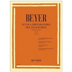 Beyer Scuola Preparatoria del Pianoforte op. 101 ed. Ricordi