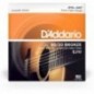 D'ADDARIO EJ10 80/20 Bronze Acoustic Guitar Strings, Extra Light, 10-47