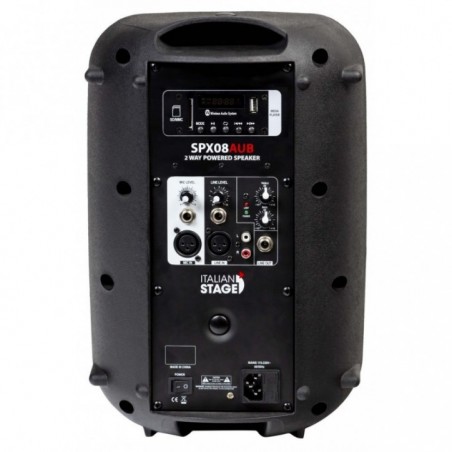ITALIAN STAGE IS SPX08AUB, diffusore attivo 300w con multimedia player