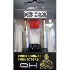 DIE HARD DHJ63MNK2 Jack Mono Professionale ONEHERO - Ø 6.3 mm - 1/4” - vai con la sigla