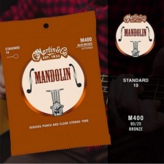 MARTIN M400 Corde per Mandolino, Bronze Wound 80/20 - vaiconlasigla