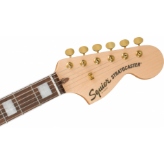 FENDER SQUIER 40th Anniversary Stratocaster, Gold Edition - vai con la sigla