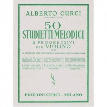 50 Studietti melodici e progressivi per violino op. 22 - vai con la sigla