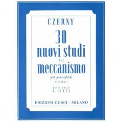 CZERNY 30 Nuovi Studi del Meccanismo Op. 849 per Pianoforte (Longo) - vaiconlasigla