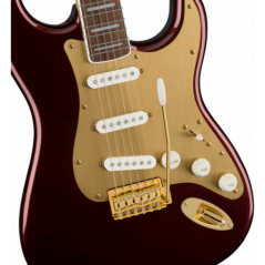 FENDER 40th Anniversary Stratocaster, Gold Edition - vai con la sigla