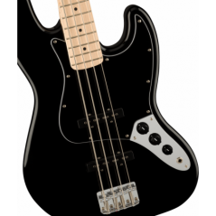 FENDER Affinity Jazz Bass®, Maple Fingerboard, Black Pickguard, Black
