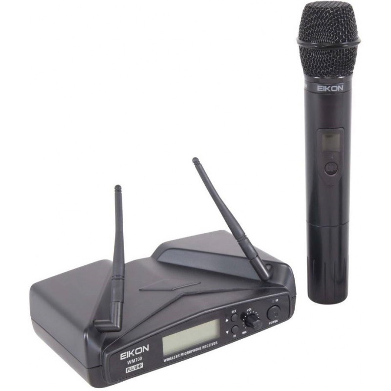 EIKON WM700M Radiomicrofono a mano con frequenza variabile UHF