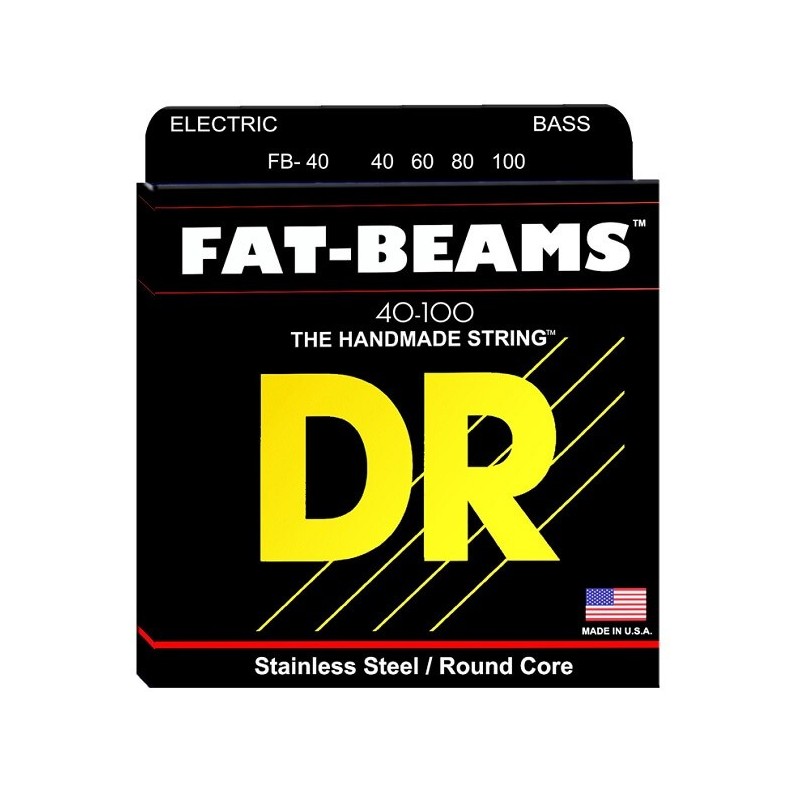 DR Strings FB40 Corde Fat Beams 40-100