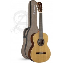 ALHAMBRA 1 C HT (Hybrid Terra) chitarra classica spagnola con custodia - vaiconlasigla
