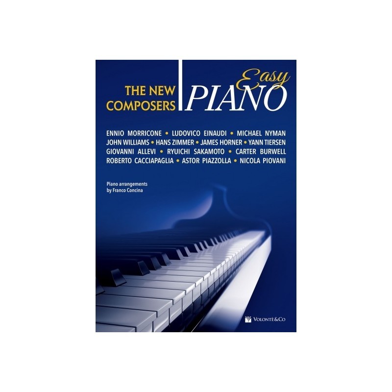 EASY PIANO - THE NEW COMPOSERS - FRANCO CONCINA