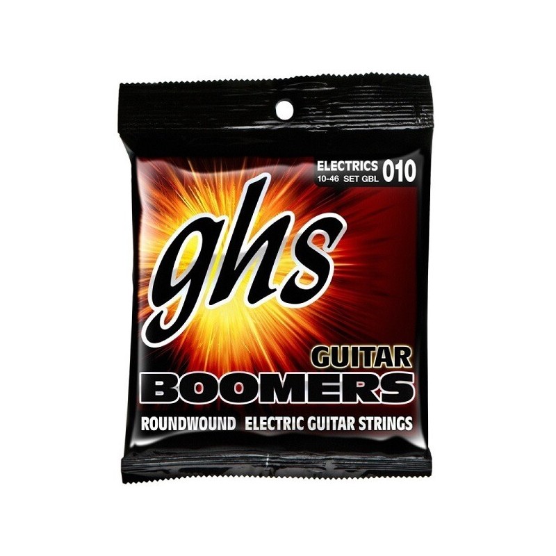 GHS GBL Boomers Light 10-46, corde per chitarra elettrica