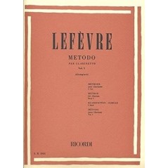 LEFEVRE - METODO PER CLARINETTO VOL. 1 - vai con la sigla